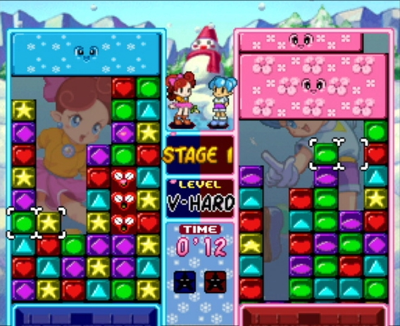 Pokemon Puzzle League (N64) was only released outside of Japan—it's a reskin of an unreleased Panel de Pon sequel that was eventually ported to Gamecube & released only in Japan as part of Nintendo Puzzle Collectionincidentally, the N64 version was recently found by a collector