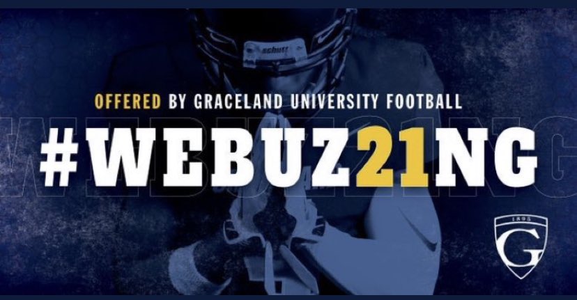 Extremely blessed and honored to receive a offer from Graceland University 🔵🟡 <a href="/CoachPosateri/">Coach Poz</a>  @csmith_HHS <a href="/AndraeMcMillia1/">Andra’E McMillian</a> <a href="/Dee80523/">Dre Mitchell✝️</a> <a href="/javariuswatkin4/">GOLDMOUTH🦍🎈</a> <a href="/nathanielgrace8/">B I G N A T E 🦍🗣🏈</a> <a href="/ayoozack2/">Zack Thomas⚡️</a> <a href="/_tr3v/">Trevor Fountain</a>