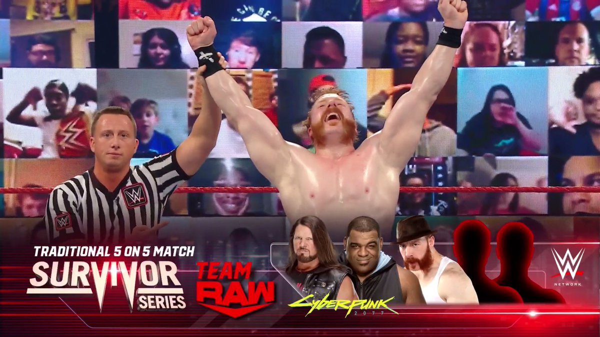 He's on Team #WWERaw ... FELLA.
@WWESheamus joins @RealKeithLee and @AJStylesOrg at #SurvivorSeries! https://t.co/ADE77OYagZ