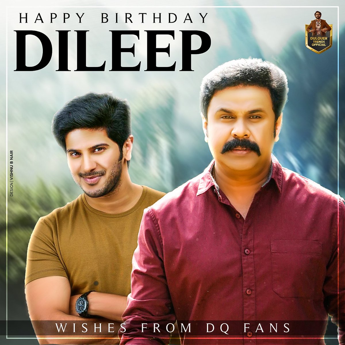 GrAparna's tweet photo. Happy birthday to Janapriya Nayakan #Dileep etta..! 🎂😍

Wish you all the very best for your upcoming movies. ❤️

#HappyBirthdayDileep 
@dulQuer #DulquerSalmaan #Kurup https://t.co/OlS9S9SaKo