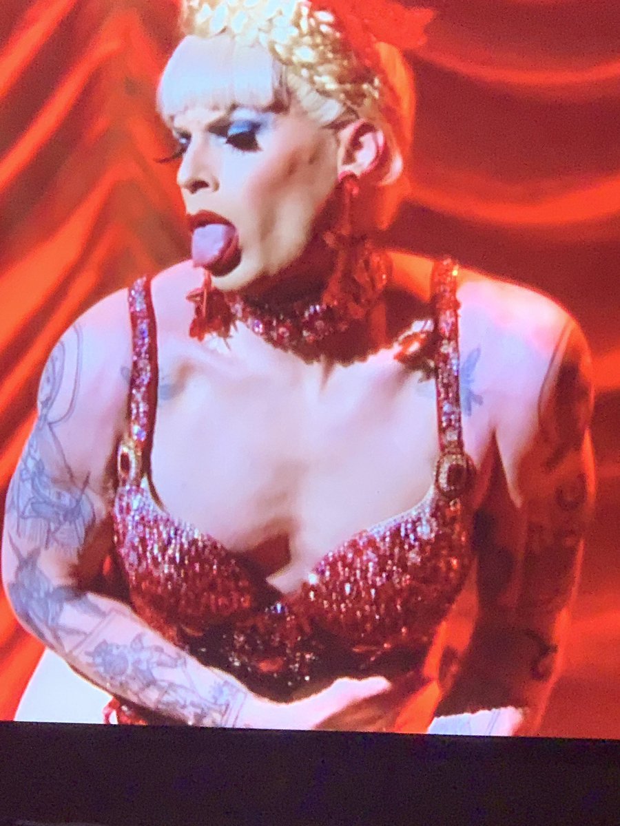 Staceezey's tweet photo. Late to the party @katya_zamo ... I’m gagged and gooped ... just watch #helpmeimdying https://t.co/1EPtsluENR