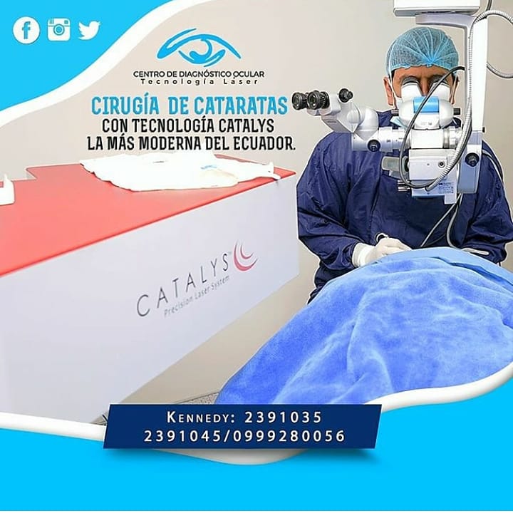 CDOlaser's tweet photo. Cirugía de #cataratas con la mayor tecnología del Ecuador y con todas las medidas de BIOSEGURIDAD.

Tecnología Láser #Catalys mayor rapidez, seguridad y precisión en su operación de cataratas #Óperate
Atención PREVIA CITA #celular0999280056 #telefono2391035 https://t.co/DK0rKAelSz