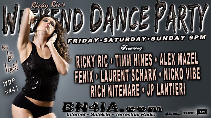 #NowPlaying❗
The Best of #WeekendDanceParty_441 @BN4IA #Radio❗
w/ @RickyRicMix
@DJTimmHines
@chrisblacknyc
9pm ET 🔊 ☞ https://t.co/V0dagP90Wn & https://t.co/8kAacxdxAC ☜
9pm PT 🔊 ☞ https://t.co/bYZahvMEEF & https://t.co/Ac4s6bZCUM ☜ https://t.co/Ep0uxJNje3