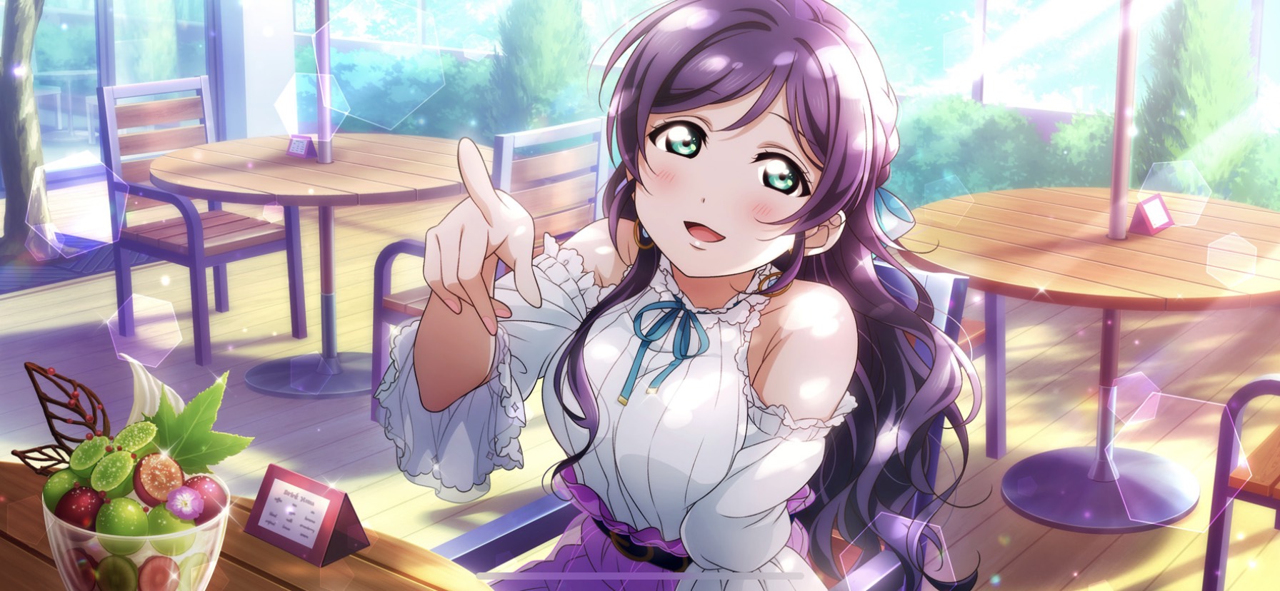 ラブライブ 缶バッジ エアコミケ ホワイトスノー 東條希 ② ラブライブ