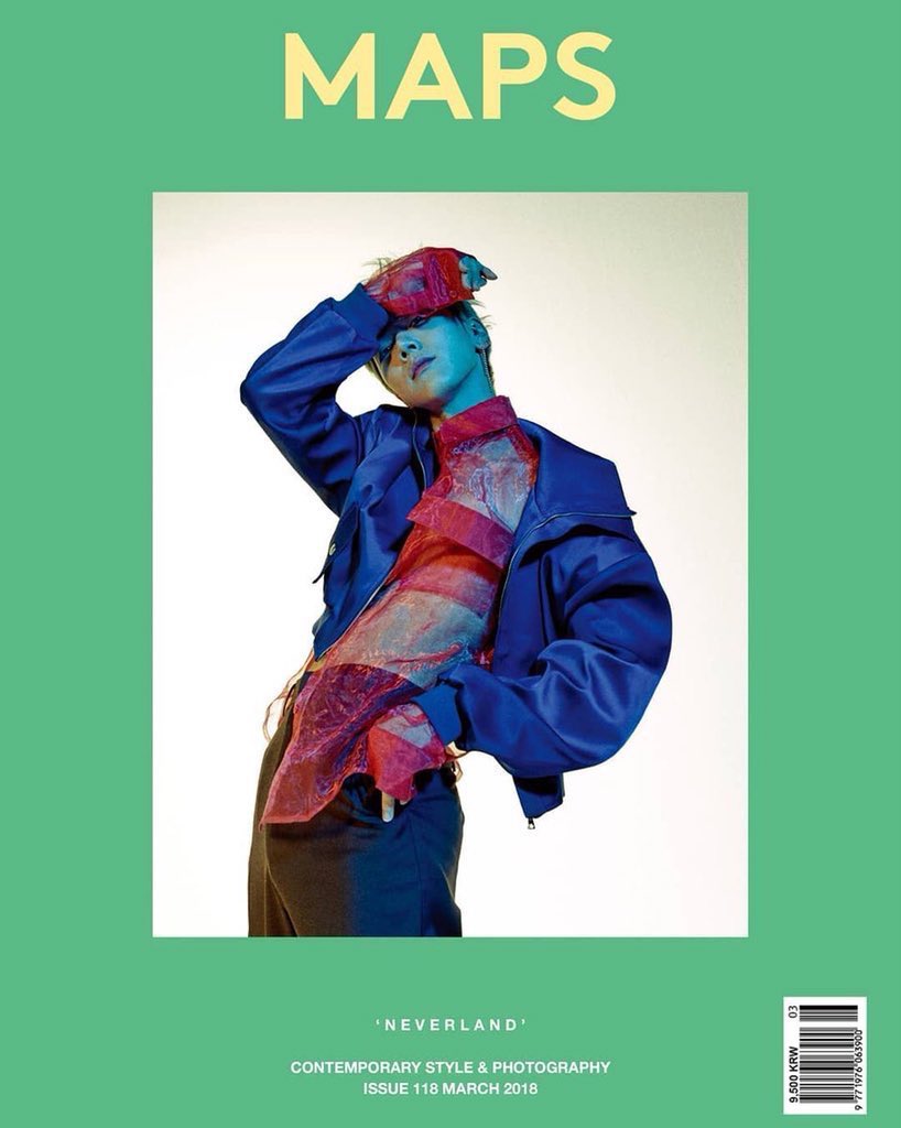 MAPS magazine featuring Ten was sold out in the Korean stores
