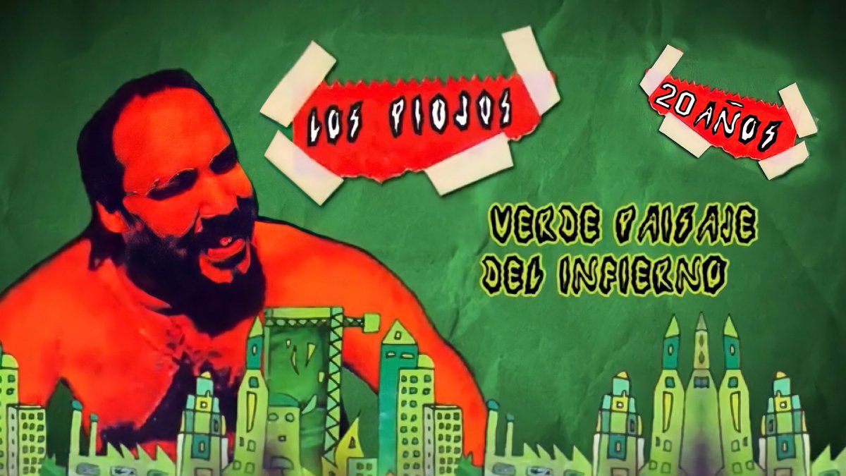 Iospiojos's tweet photo. Verde Paisaje del Infierno está cumpliendo 20 años!

Fue grabado en Estudios Panda, en agosto del 2000 y presentado oficialmente en diciembre. 

La producción artística estuvo a cargo de @ciroylospersas y @DivididosOK (Ricardo Mollo).

Un gran disco en la carrera de Los Piojos! https://t.co/3tywZL2uBk