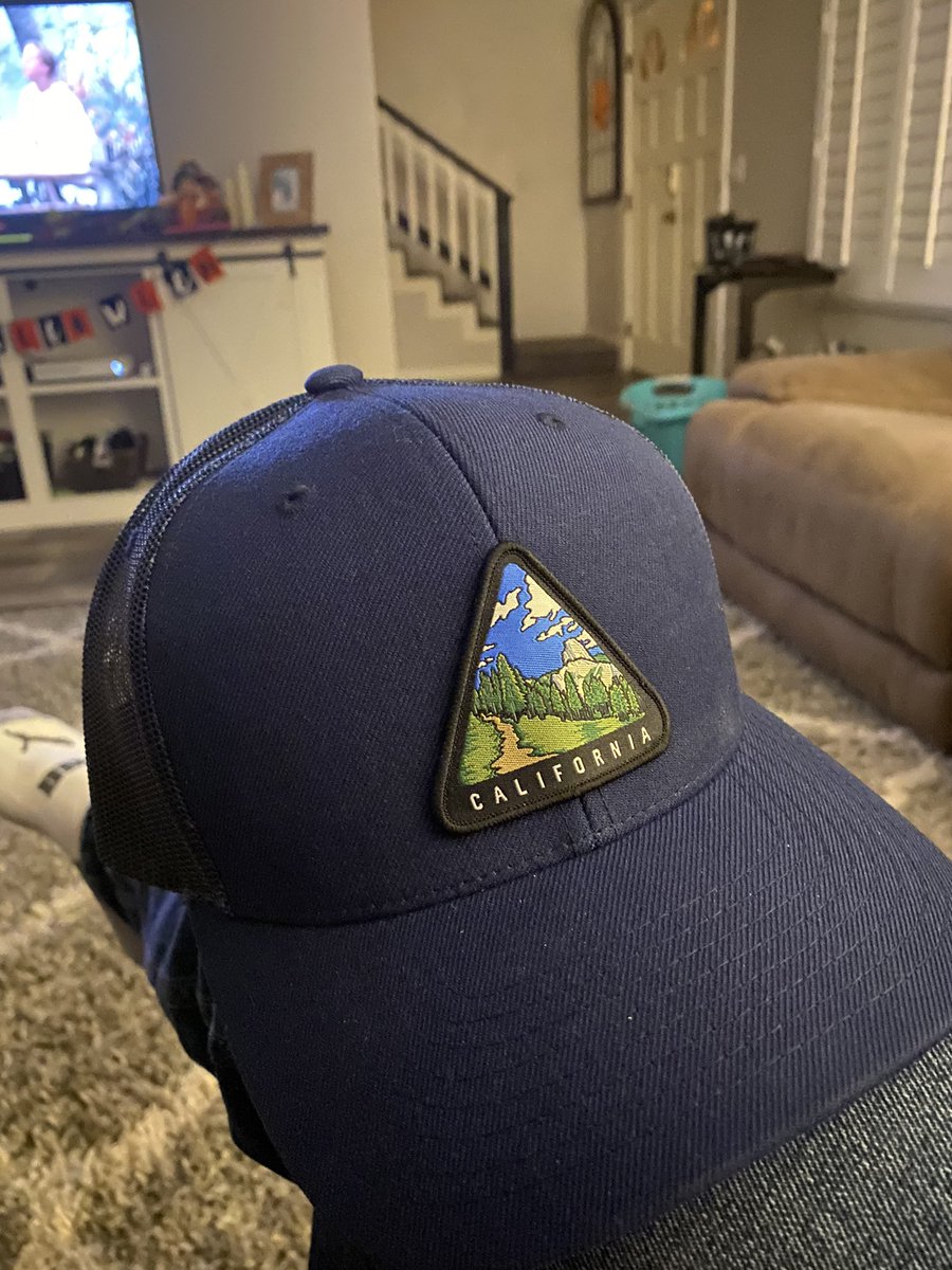 Love my newest hat from <a href="/BrandedBills/">Branded Bills</a> My collection is growing...#brandedbills #california #loveyourstate #trailseries