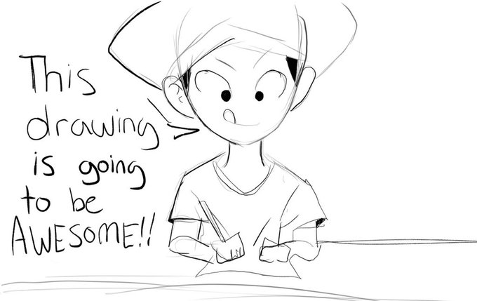 How I feel after drawing 