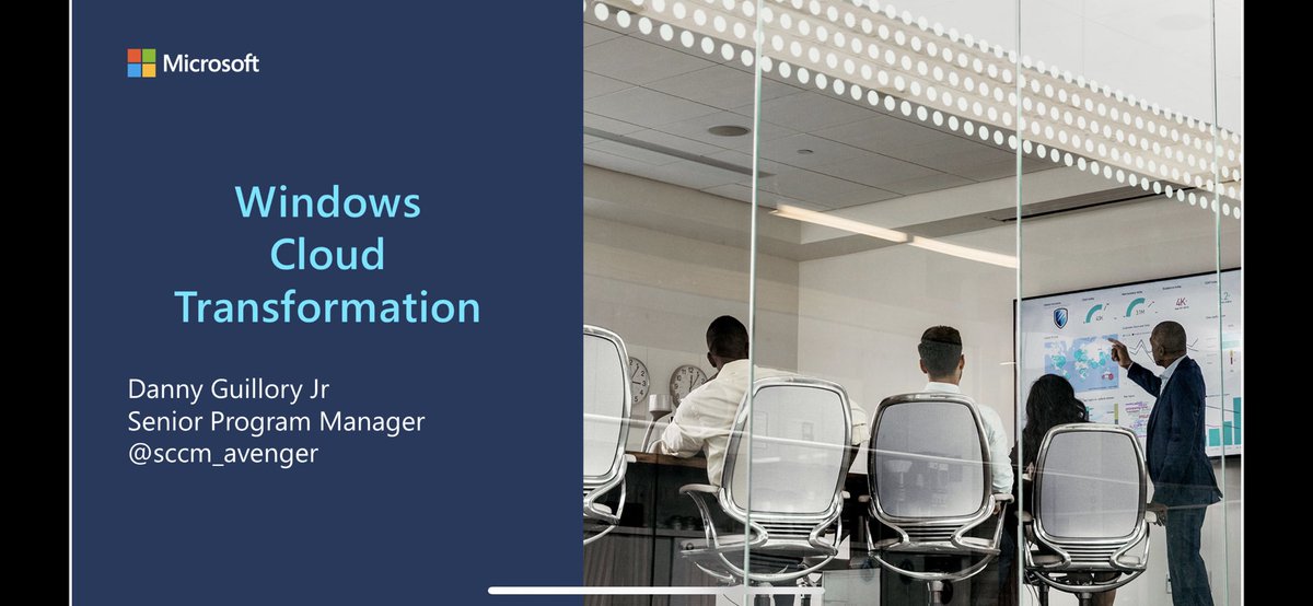SCCM_Avenger's tweet photo. Finished my PowerPoint for a presentation tomorrow. “Windows Cloud Transformation” lots of demos. #Big3 #LiveWhileYouWork #MEM #ConfigMgr #MCC #DeliveryOptimization https://t.co/inAGbmDoDZ