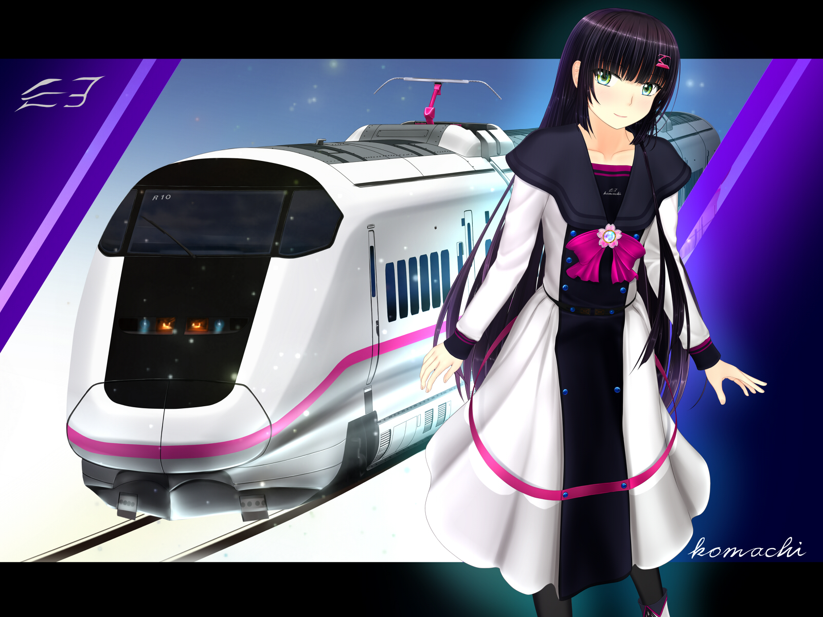 Rene ｋｏｍａｃｈｉ 鉄道擬人化 秋田新幹線こまち 系 T Co Yfusykdocy Twitter