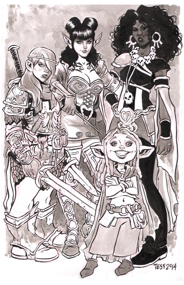 Rat Queens by Tess Fowler 