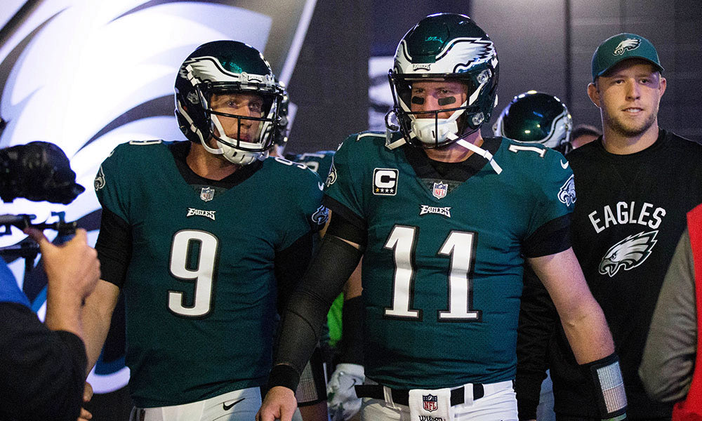 PHLEaglesNation's tweet photo. If the season ended today...

The Eagles’ first playoff game would draw a matchup against Nick Foles and the Bears at home 👀 https://t.co/9mclPYdrOB