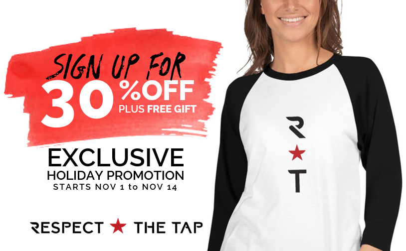 respecthetap's tweet photo. SIGNUP TO GET 30% + FREE GIFT! NOV 1 TO NOV 14 https://t.co/2CPx6p3EJK #bjj #jiujitsu #mma #brazilianjiujitsu #bjjlifestyle #ufc #grappling #jiujitsulifestyle #martialarts #fitness #bjjgirls #bjjlife #ibjjf #bjjkids #training #shopping #blackfriday #cypermonday #holidays #deals https://t.co/IGr1NlLGZk