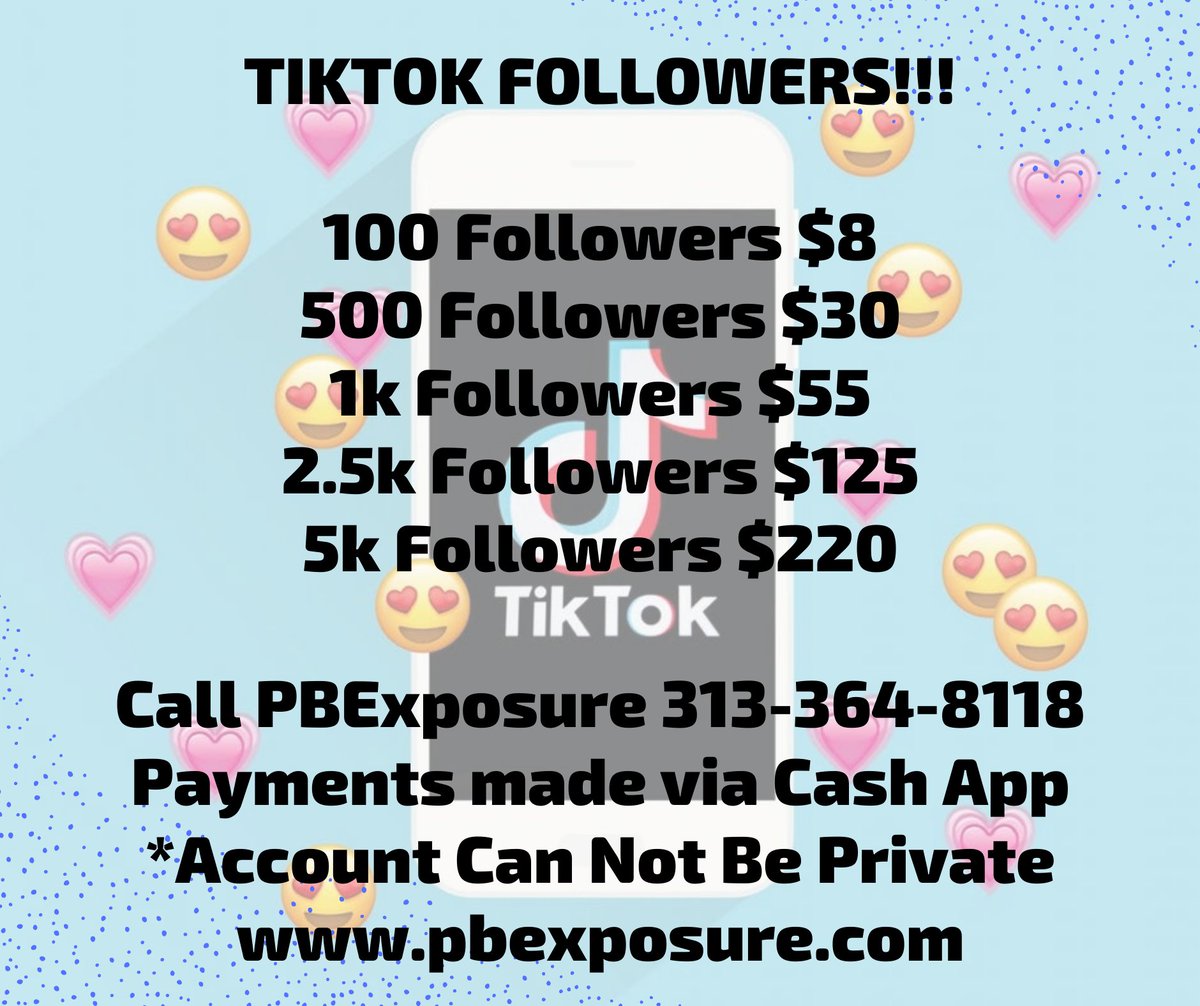 Want to get popular on TikTok?
Check it out: pbexposure.com/followerslikes… 

#Instafanfollowing #TikTokfanFollowing #tiktok #tiktokusa #tiktokdance #tiktokgeneration #tiktokhot #tiktokers #tiktokviral #tiktokvideo #tiktokturkey #tiktokcringe #tiktokid #tiktokhits #tiktokfunny