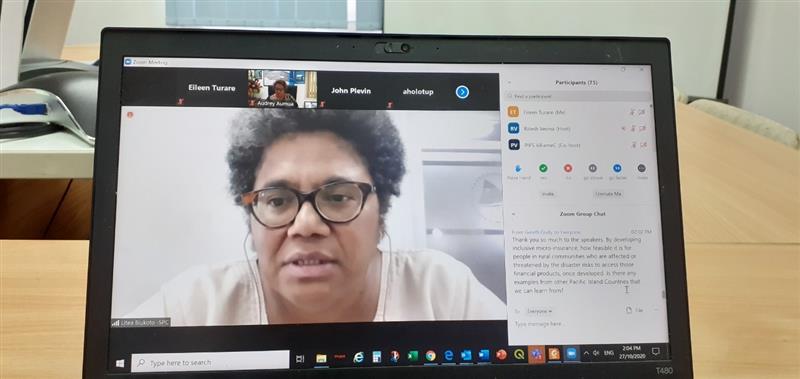 spc_cps's tweet photo. A critical conversation on disaster risk financing for our #BluePacific as part of the PRP Webinar Series. We must be prepared; we must understand our risks &amp; we must be ready for future disaster/climate change impacts with effective financial strategies #GEMDiv #ResilientPacific https://t.co/TKs7e2cmsg
