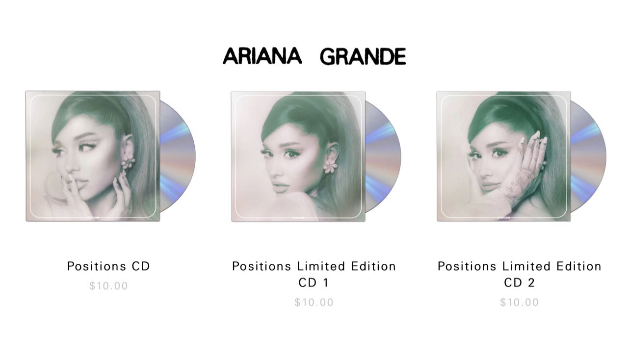 Eternal Sunshine (Exclusive Cover No. 1) CD – Ariana Grande