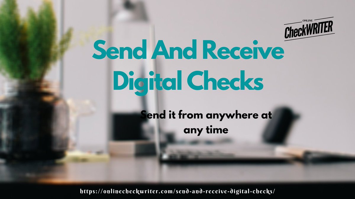 webcheckwriter's tweet image. onlinecheckwriter.com/send-and-recei…

OnlineCheckWriter helps you send and receive digital checks assuring no transaction fee, and gives military-grade security for all your transactions. 

#OnlineCheckWriter #DigitalChecks #DigitalCheck #OnlineCheckWriterDigitalCheck