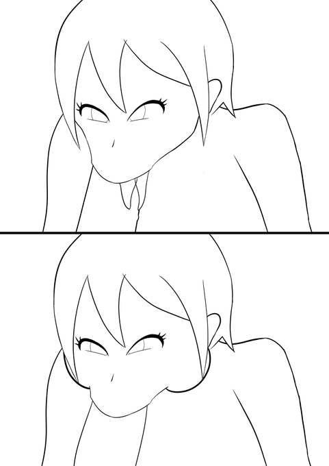 フェラチオからの射精が描きたい 