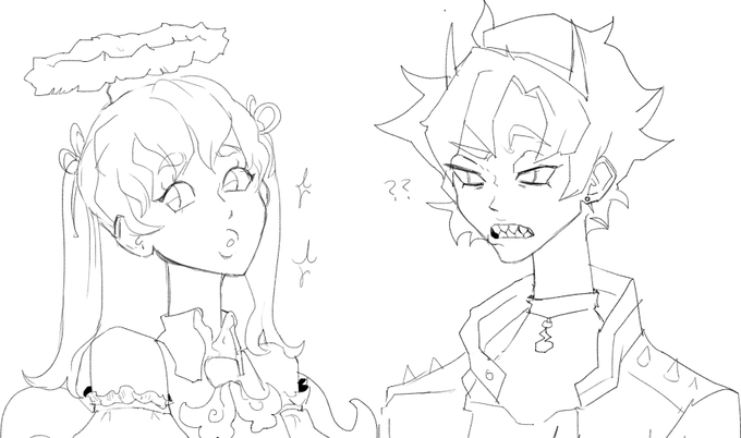 wip... i cant lie i made up their outfits as i went LMAO 