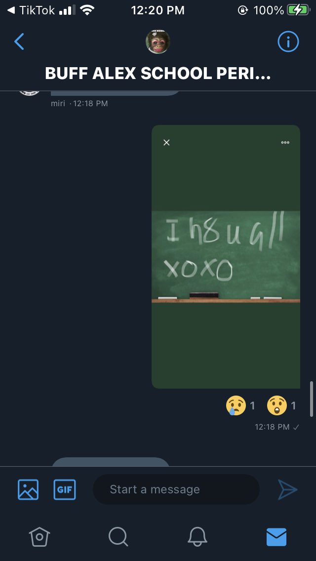 the buffies at school, a thread?