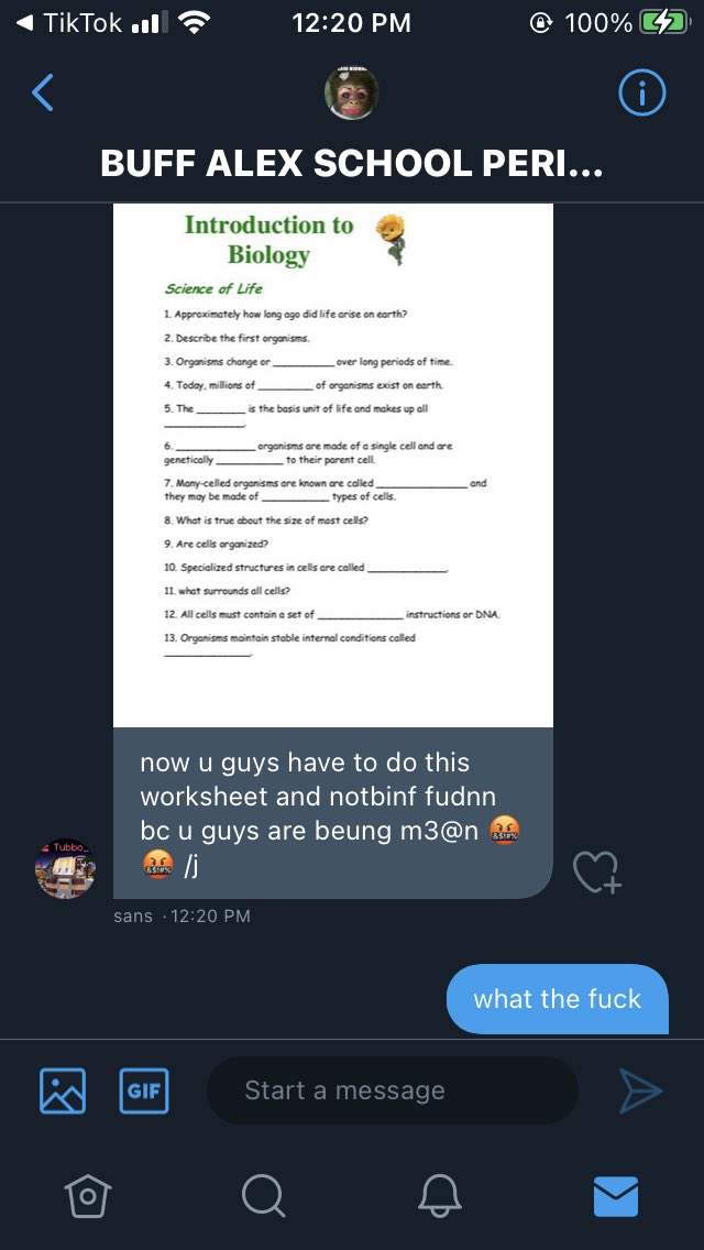 the buffies at school, a thread?