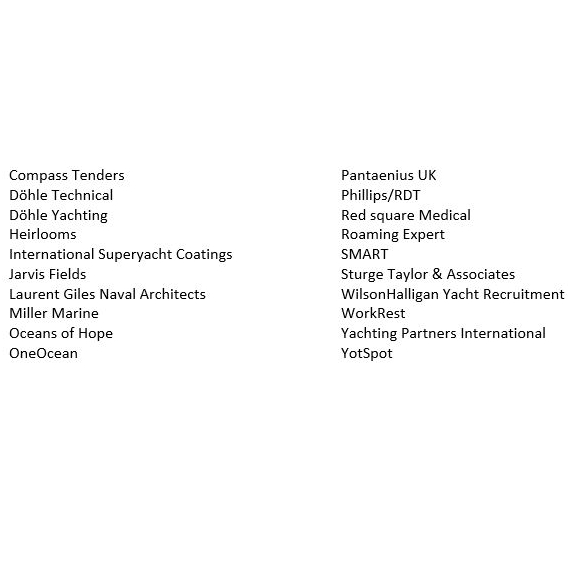 SYachtCharities's tweet photo. SYC would also like to publicly thank all the ticket holders from our COVID-cancelled 2020 Southampton ball who chose to convert their payments into donations.
Here also is a list of the companies who kindly donated their ticket payments #SYCB2020 https://t.co/Vtno5VgcTA