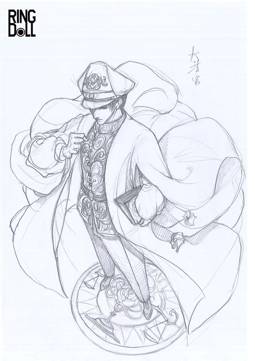 JapanRingdoll's tweet photo. 「戒の帝国」シリーズの新しいキャラクターです。
彼は裁判官として、どんな物語がありますか？

#ringdoll #bjd #ドール #球体関節人形 #海外ドール #bjdphotography #balljointeddoll #bjdmakeup #doll #resindoll #dolls #designdrawings https://t.co/TKMzxZejrl
