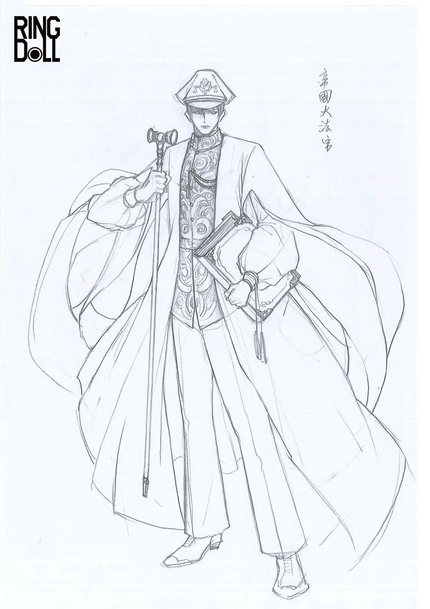 JapanRingdoll's tweet photo. 「戒の帝国」シリーズの新しいキャラクターです。
彼は裁判官として、どんな物語がありますか？

#ringdoll #bjd #ドール #球体関節人形 #海外ドール #bjdphotography #balljointeddoll #bjdmakeup #doll #resindoll #dolls #designdrawings https://t.co/TKMzxZejrl