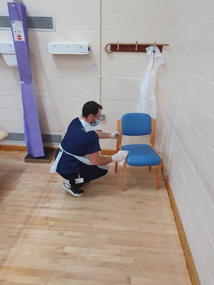 Utilising our fantastic physio gym to treat our patients face to face when appropriate and clinically reasoned...