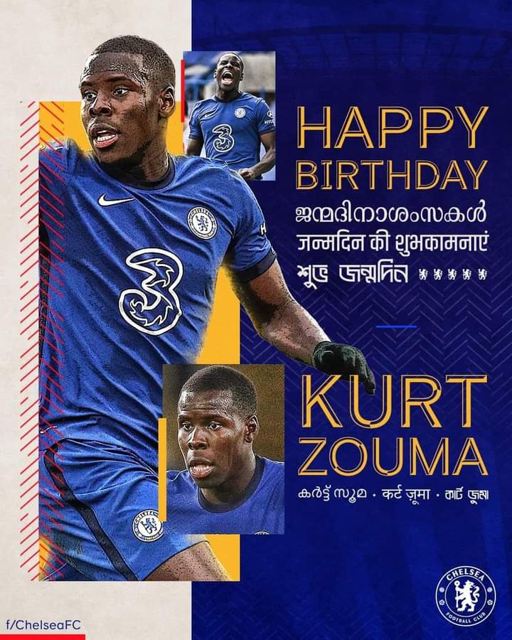 Happy Birthday Kurt Zouma  