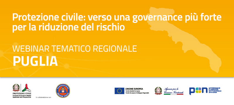 Un webinar per analizzare la Condizione Limite per l'Emergenza in #Puglia
➡️ https://t.co/Sqtg50saNG
#ProtezioneCivile - #terremoti
@DPCgov - @pongovernance - @AgenziaCoesione - @RegionePuglia https://t.co/aFqPx94Q4n