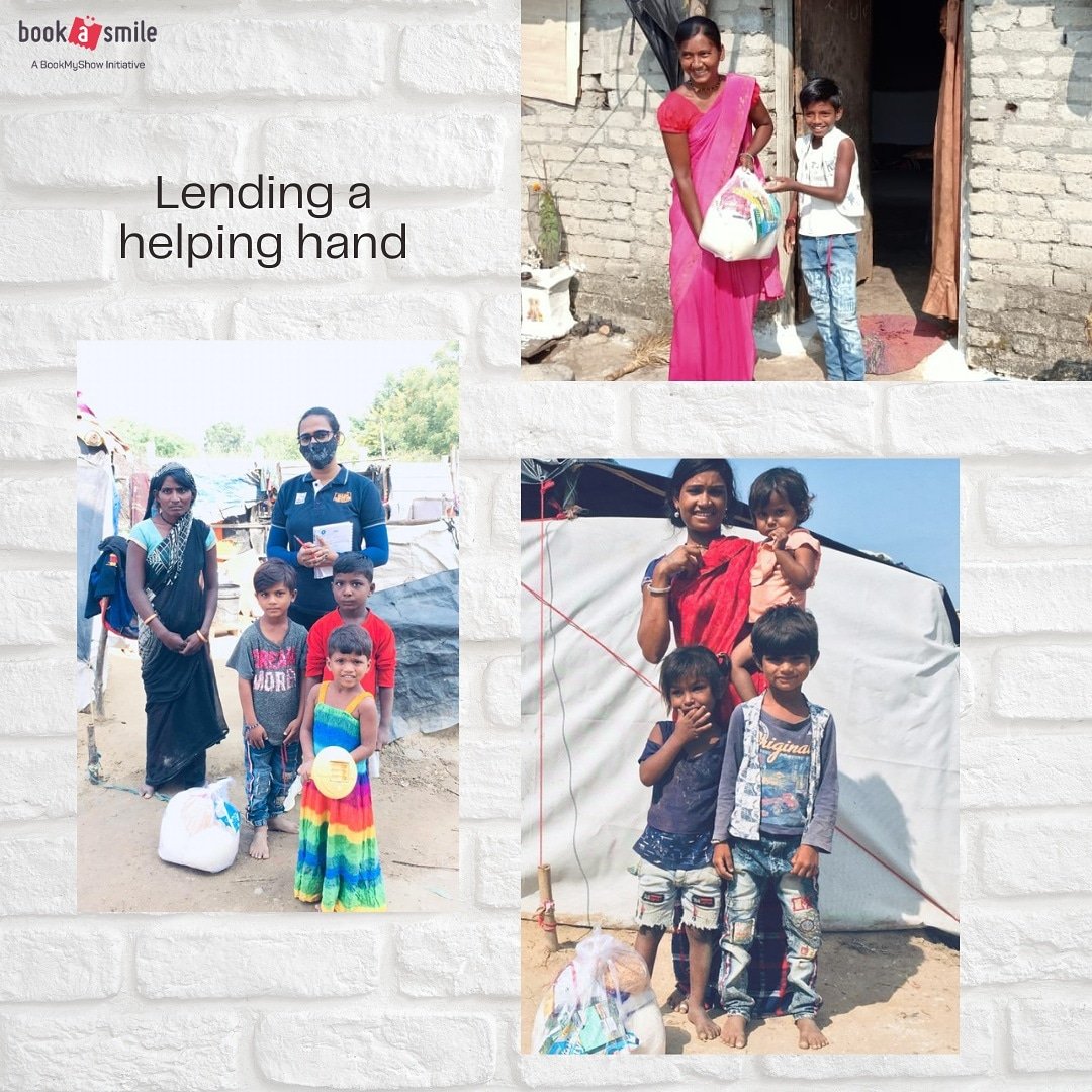 BookAChange's tweet photo. Every action counts.
Supporting ration kit distribution carried out by @slumsoccer in Nagpur.
#rationkits
#COVID19 #pandemiccrisis #Help #giving #bookasmile #Bookmyshowcares
@bookmyshow https://t.co/XKsRlOvp5B