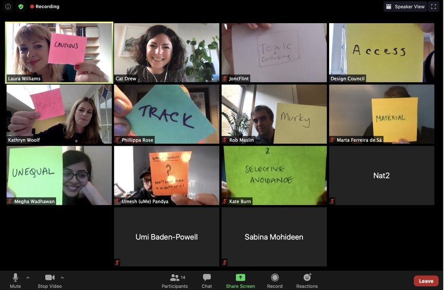 Been great sharing the work I've been working at <a href="/designcouncil/">Design Council</a> with <a href="/catdrew/">hatsume sama</a> and <a href="/GDSTeam/">GDS</a> on the new data ethics framework and heading what other design associates have been up to: <a href="/maccymacx/">Dr Makayla Miranda Lewis</a> <a href="/phillirose/">Phillippa Rose</a> working in data x AI and <a href="/joncflint/">JonCFlint</a> on algorithmic auras