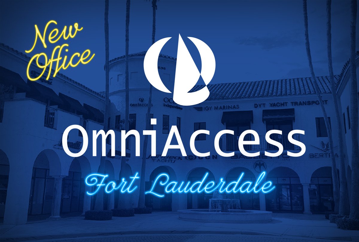 We are pleased to announce the opening of a new U.S. office in Fort Lauderdale.

Please come and visit us.
omniaccess.com/contact/

#OmniAccess #VSAT #4G #superyacht #Internet #newoffice #FortLauderdale