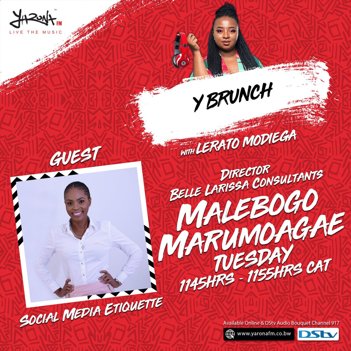 GapeMakwati's tweet image. It's #CyberSecurity awareness month and we're talking to @marlebogo about social media etiquette on @TheRealYaronaFM. Maybe she'll tell us if we can drag our bosses via #TheCookoff! Tune in