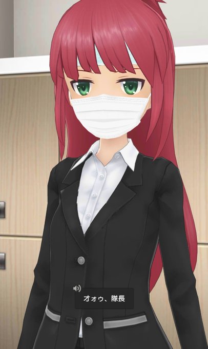 スーツ、冷えピタ、マスク
社畜のできあがり 