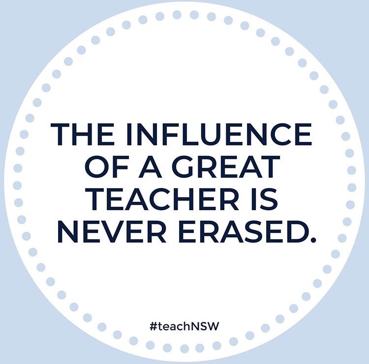A great teacher can encourage, inspire and help a child to reach their full potential. A very rewarding opportunity 😊