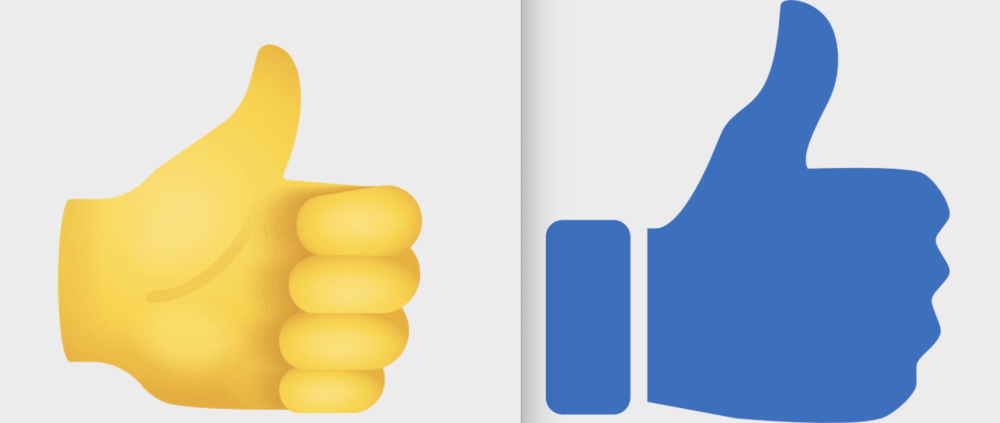 Facebook big thumb chat up How to
