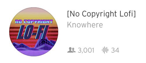 NoCopyrightLofi's tweet photo. Well Bois, we did it. More like y’all did it! 3k Bruh. Thanks lmao. 

#SoundCloud #lofi https://t.co/HuZxGkQ7q1