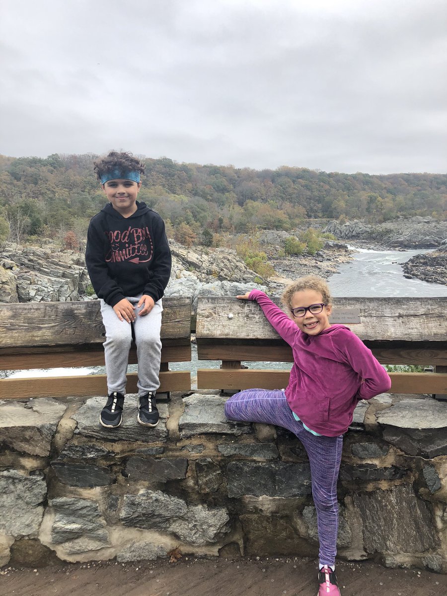 A walk around Great Falls for our last #walktober Wednesday.   <a href="/BBESRoom106/">Mrs. Belita</a> <a href="/BBES213/">Jacklyn Han</a>