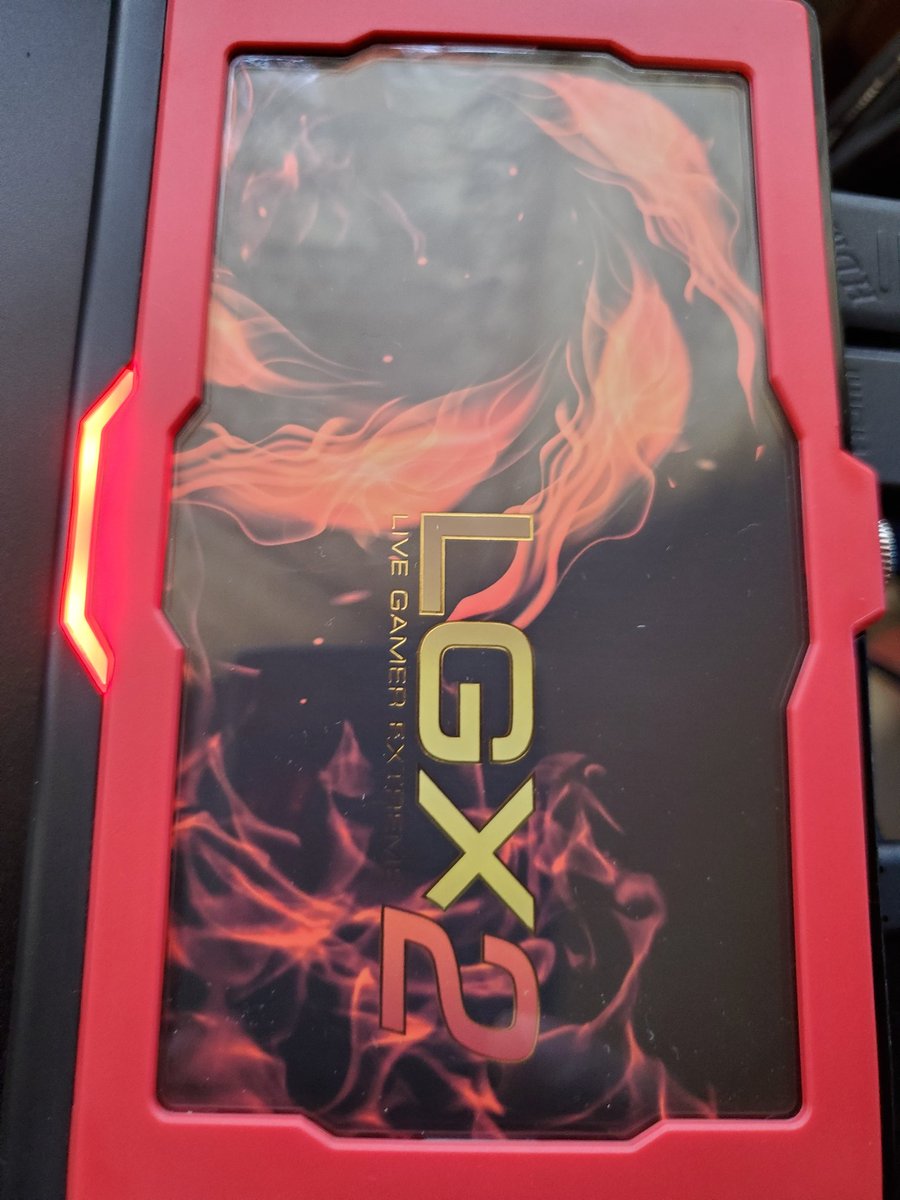 mituya0083's tweet photo. キャプチャーボードを購入しました❗
これで動画投稿までまた1歩前進だー‼️
#キャプチャボード
#LGX2 https://t.co/D5j428Tzz2