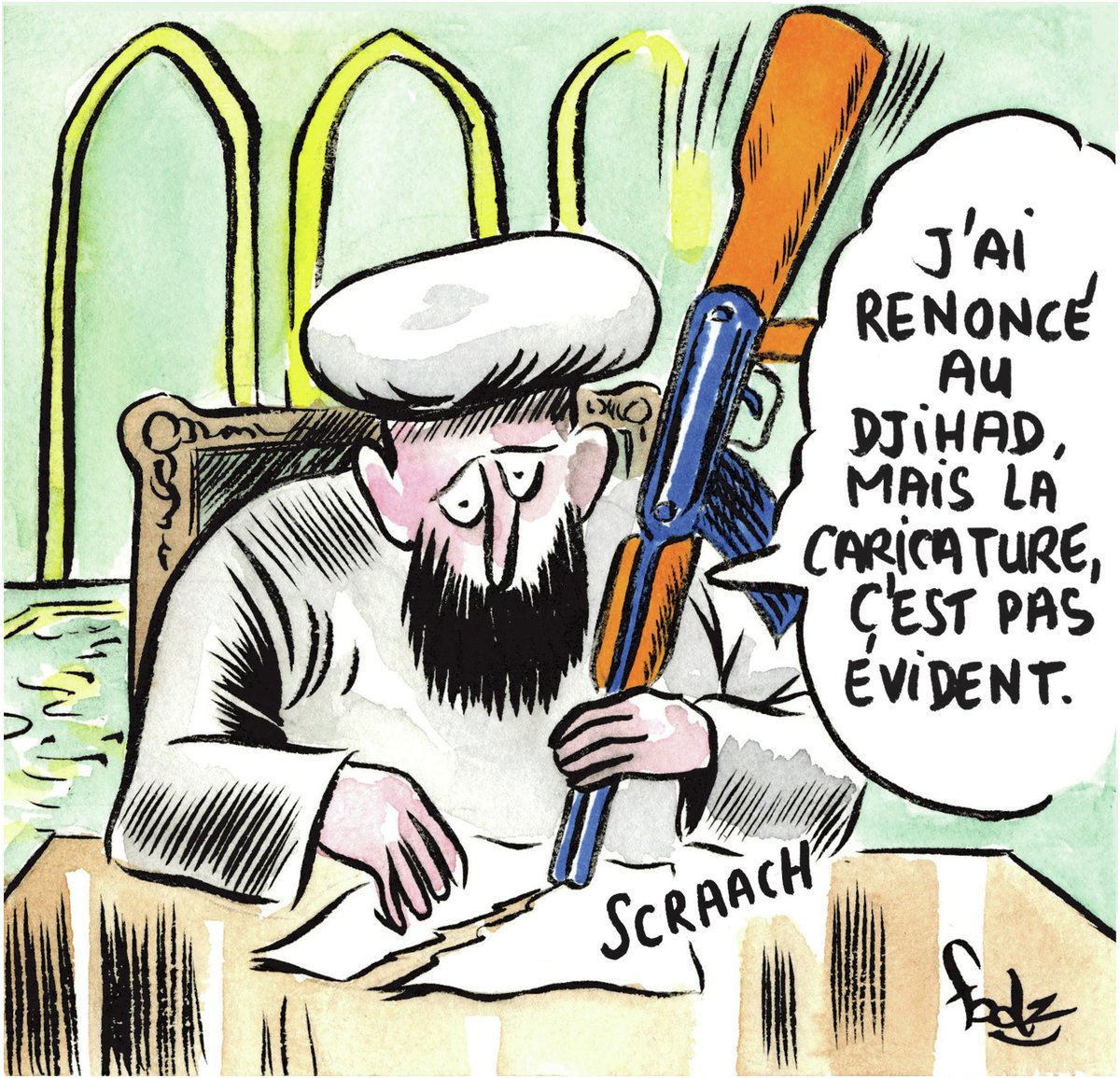 iFalxa's tweet photo. #unjourunecaricature #picoftheday #libreexpression #libertedexpression #pasdecensure https://t.co/YSeYN8zKTU