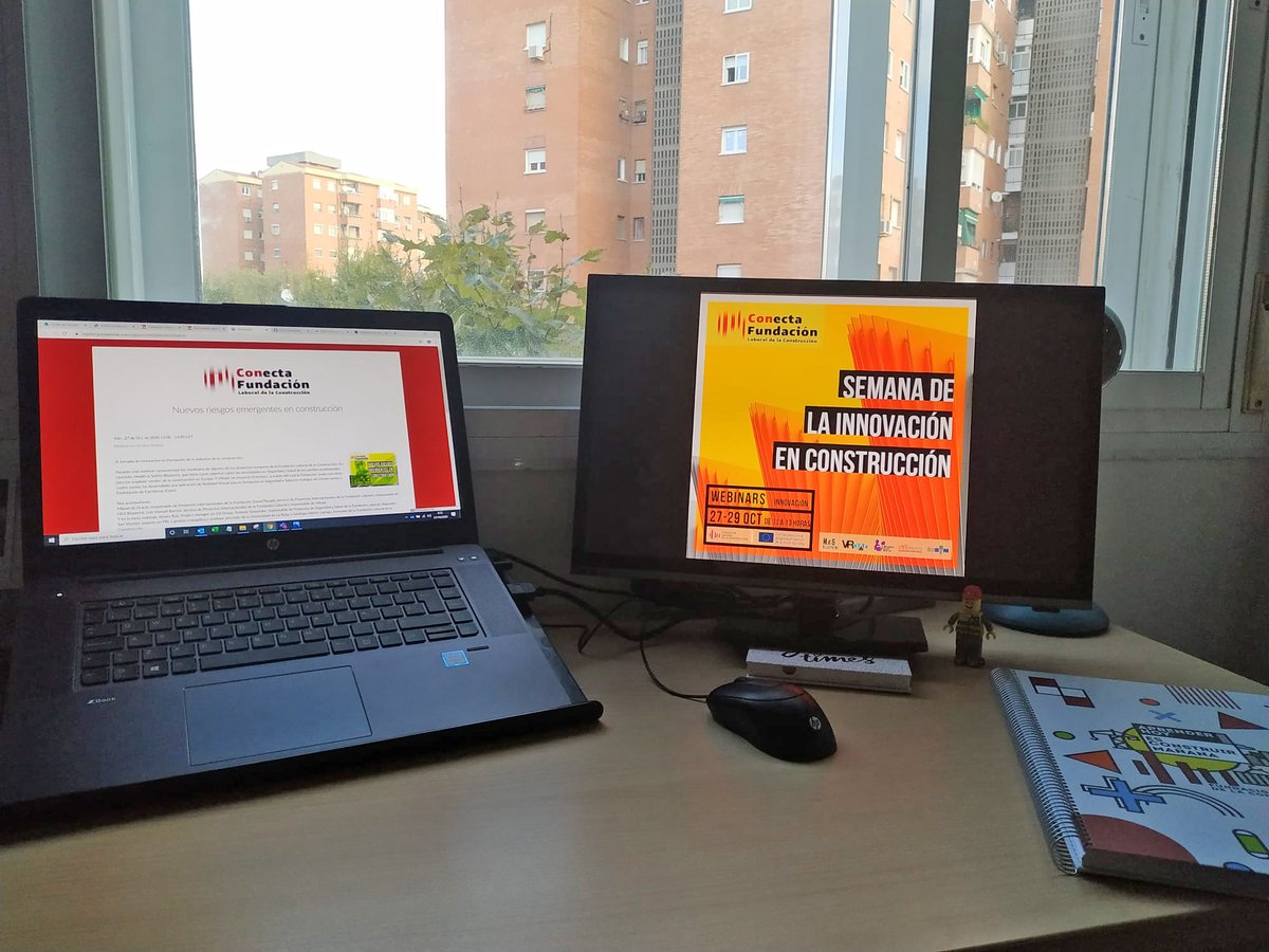 HS_BlueprintEU's tweet photo. 🎦¡Ya está todo preparado para empezar el #webinar sobre Nuevos Riesgos Emergentes en #Construcción!

No te pierdas a la @Fund_Laboral hablando sobre sus proyectos internacionales: @HS_BlueprintEU @VRoadEU 

📲📢Participa en las redes sociales a través de #yoinnovoenconstrucción https://t.co/78wpC7sTPW