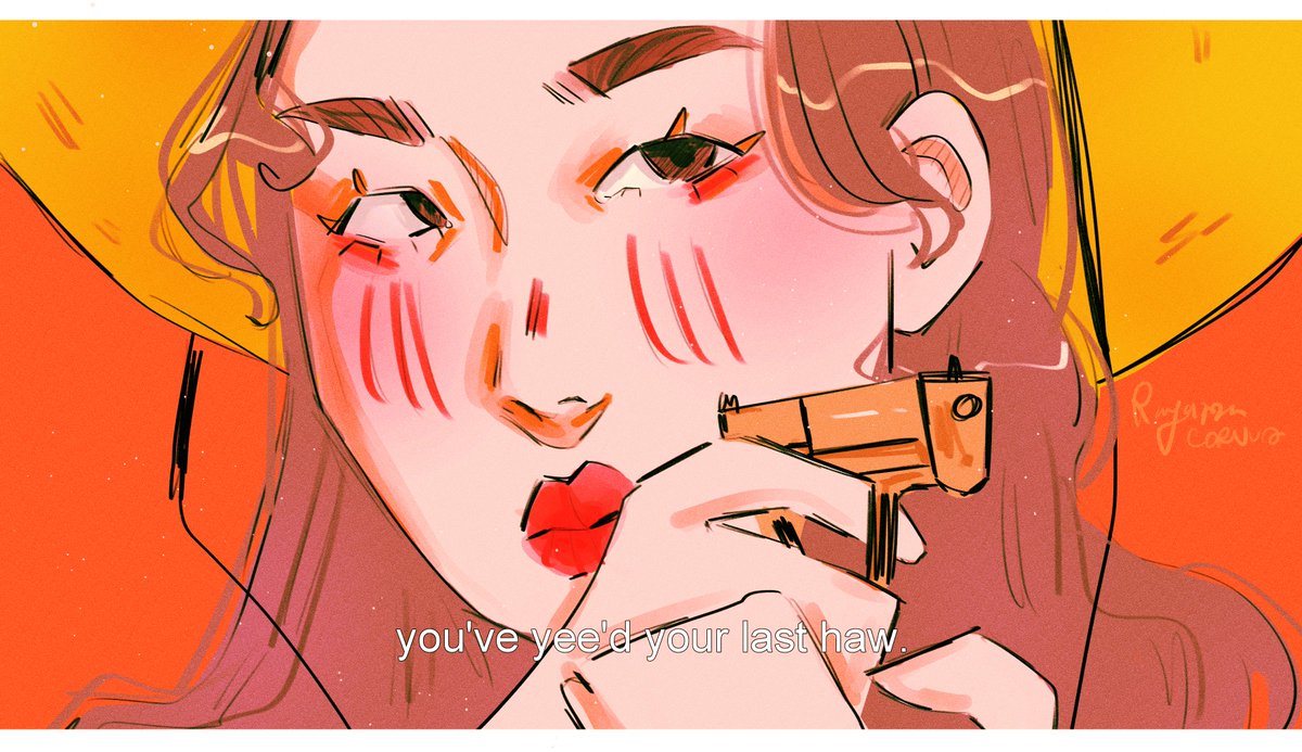 semolanna's tweet image. #orbitober2020 
day twenty-seven: wild west

#loonafanart #loona #yeojin