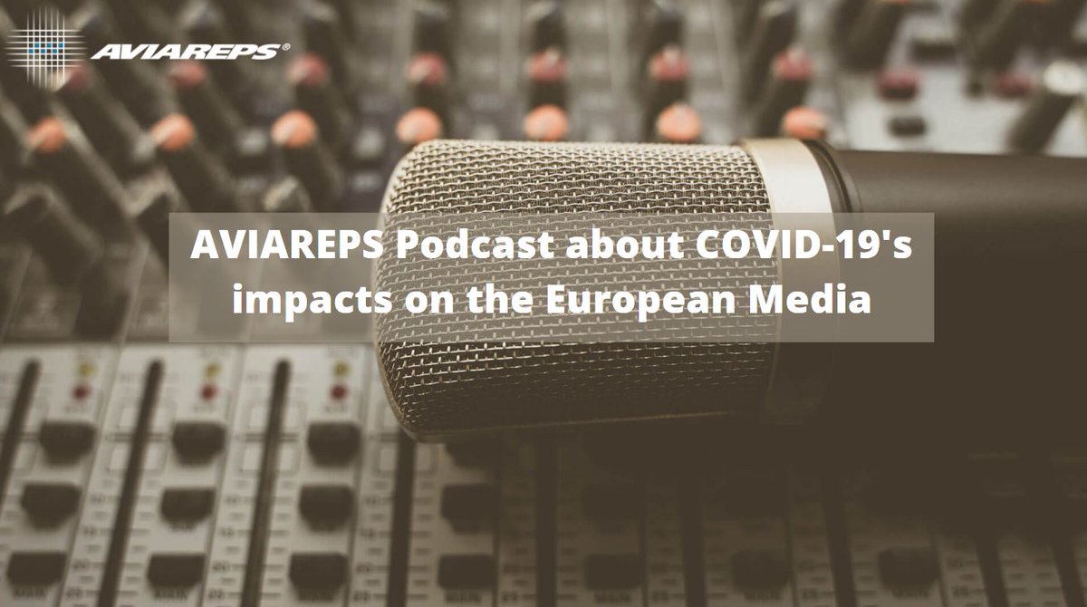 AVIAREPSUK's tweet photo. New Podcast Alert! 🎤🎧
Thomas Drechsler - AVIAREPS’ Chief Operating Officer for Tourism is asking print and digital media representatives from Germany, Switzerland, Netherlands and UK about how COVID-19 has impacted their business

Listen here 👉https://t.co/UqmfbRGba9 https://t.co/yaAdwbsmob