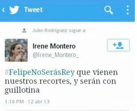 pilar_diz's tweet photo. Que dicen los Marqueses de Galapagar que llamarles Marqueses de Galapagar es un delito de odio, pero que esto es libertad de expresión.

#NoALaDictaduraDePodemos https://t.co/UoIBMHLvGS