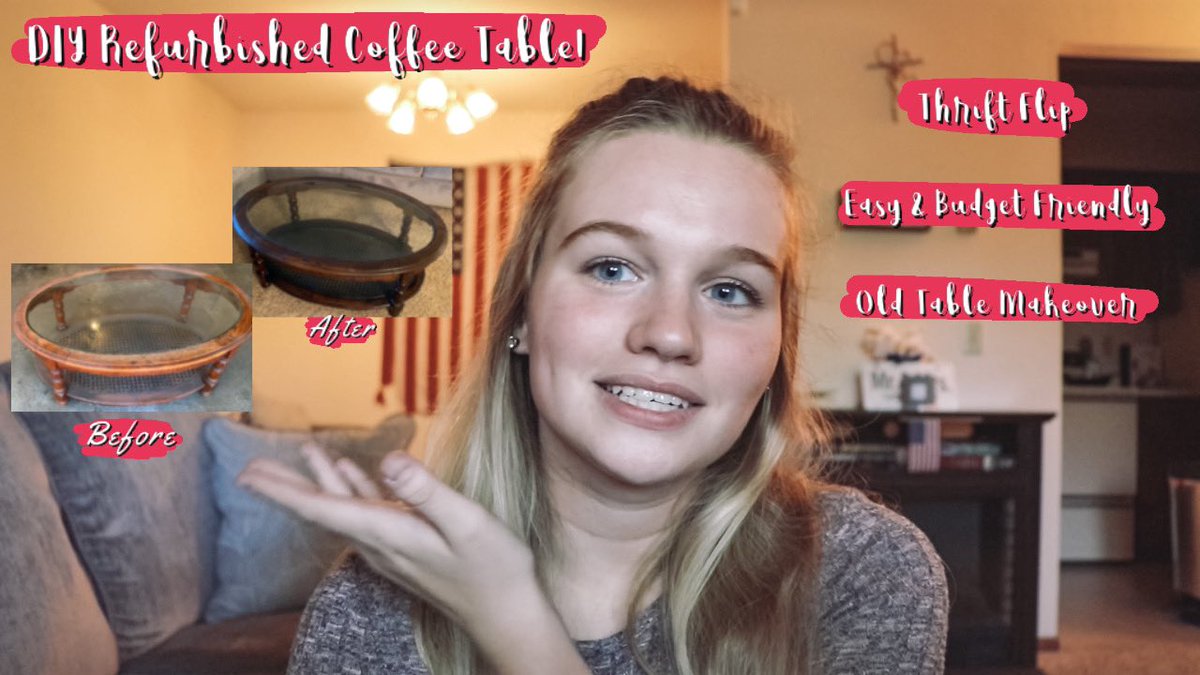 JuliaM987's tweet image. DIY Refurbished Coffee Table | Thrift Flip | Table Makeover youtu.be/dD3ROwKPo_c

#thrift #diytable #DIY #AmazonPrimeDay  #Halloween2020 #YouTubers