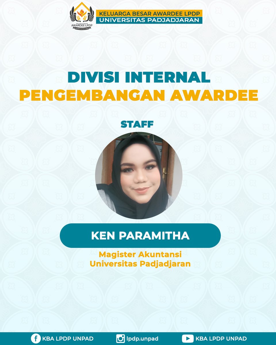 lpdp_unpad's tweet photo. Semoga lancar-lancar program kerjanya untuk merekatkan kita semua agar semakin erat ya akang teteh 🙏 https://t.co/wEm3iki0x6