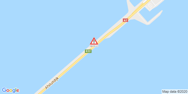 Melding ongeval Breezanddijk