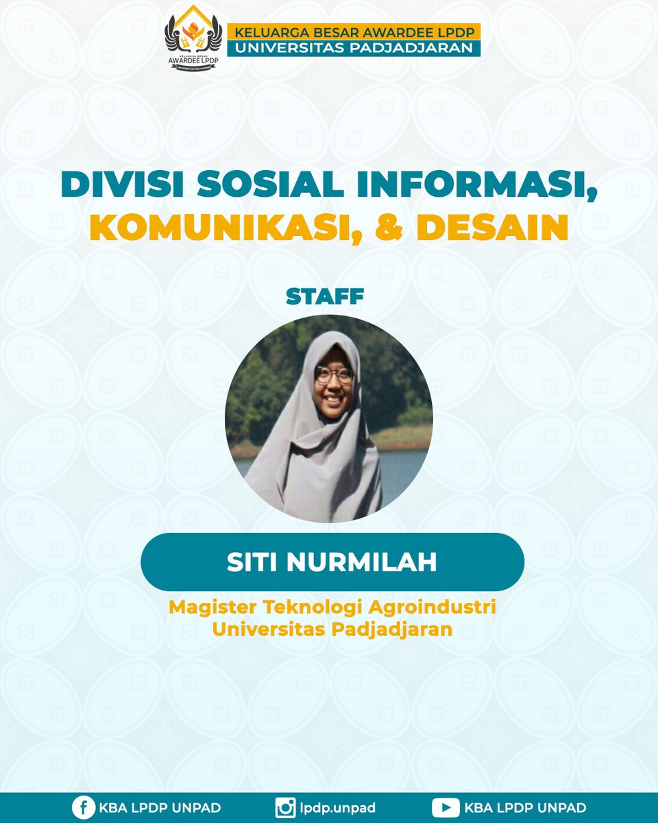 lpdp_unpad's tweet photo. Semoga lancar-lancar program kerjanya untuk menyediakan informasi yang bermanfaat ya akang teteh 🙏⁣ https://t.co/SFTqYkPnoS